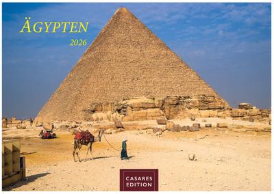 Ägypten Kalender 2026 - Wandkalender | Fotokalender Afrika 24x35 cm - mit atemberaubenden Fotos der Pyramiden, Sphinx, Luxor & mehr