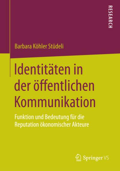 Identitäten in der öffentlichen Kommunikation