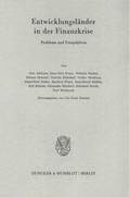 Entwicklungsländer in der Finanzkrise.