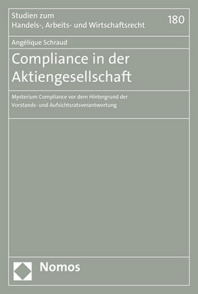 Compliance in der Aktiengesellschaft