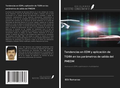 Tendencias en EDM y aplicación de TGRA en los parámetros de salida del PMEDM