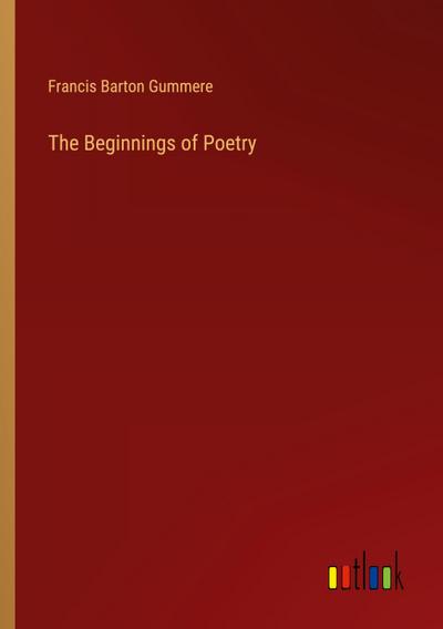 The Beginnings of Poetry