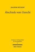 Abschiede vom Unrecht