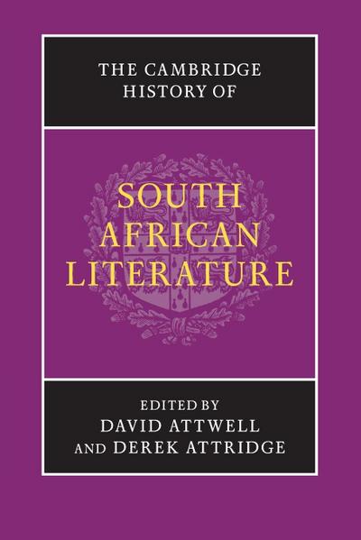 The Cambridge History of South African Literature