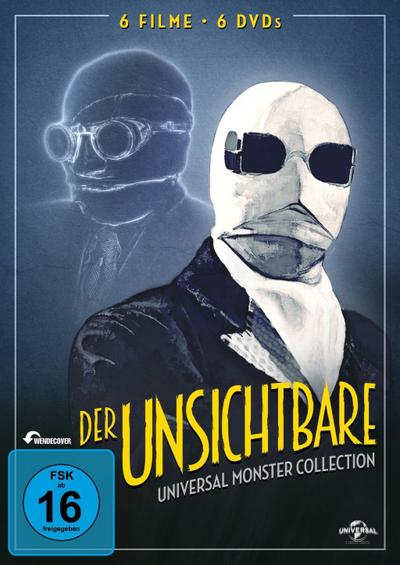 Der Unsichtbare, 6 DVD (Universal-Monster-Complete-DVD-Collection)