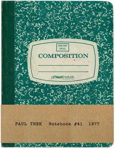 Paul Thek: Notebook #41, 1977