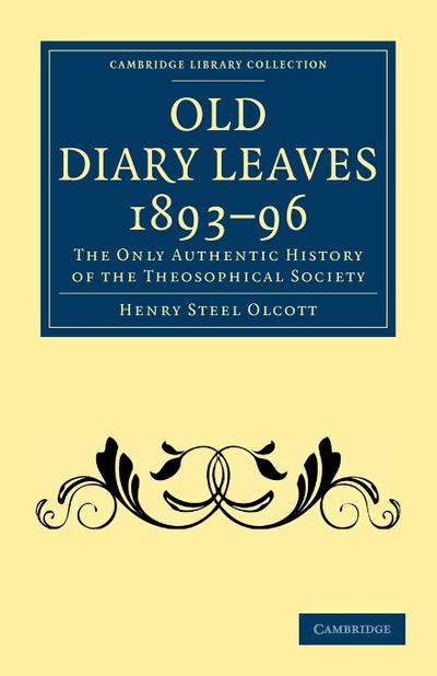 Old Diary Leaves 1893-6