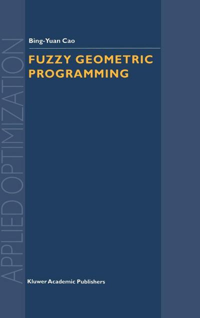 Fuzzy Geometric Programming