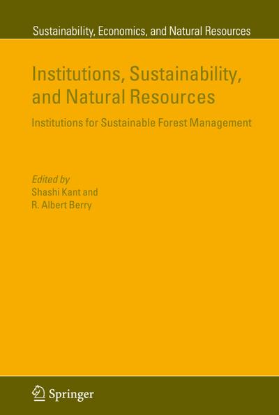 Institutions, Sustainability, and Natural Resources