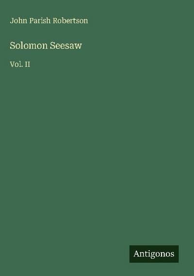 Solomon Seesaw