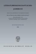 Literaturwissenschaftliches Jahrbuch