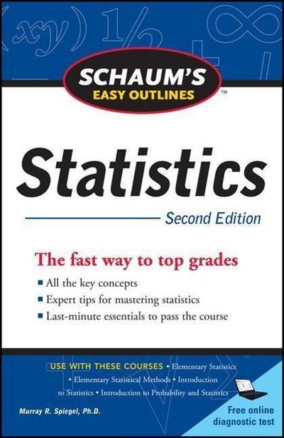 Schaum’s Easy Outline of Statistics, Second Edition