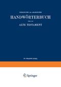 Wilhelm Gesenius Hebräisches und Aramäisches Handwörterbuch über das Alte Testament
