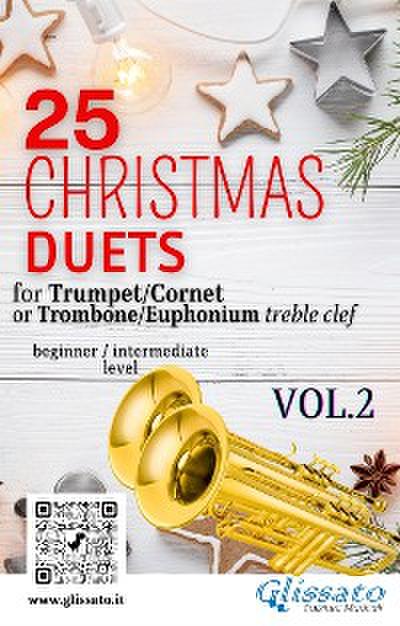 25 Christmas Duets for Trumpet or Trombone T.C. vol.2