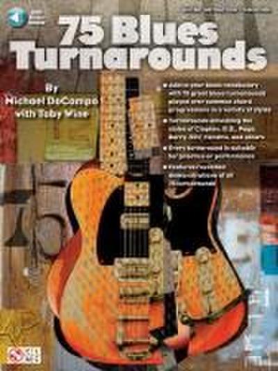 75 Blues Turnarounds Book/Online Audio [With CD (Audio)]