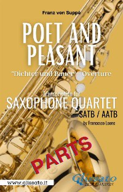 Poet and Peasant - Saxophone Quartet (Bb Soprano part)