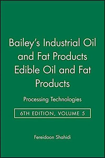 Bailey’s Industrial Oil and Fat Products, Set