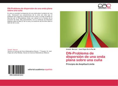 DN-Problema de dispersión de una onda plana sobre una cuña