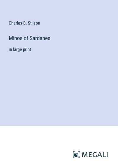 Minos of Sardanes