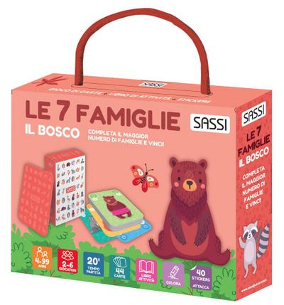 Il bosco. Le sette famiglie. Carte da gioco