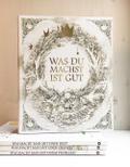 Was du machst ist gut