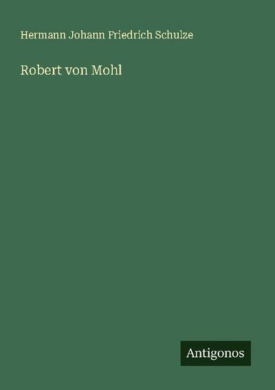 Robert von Mohl