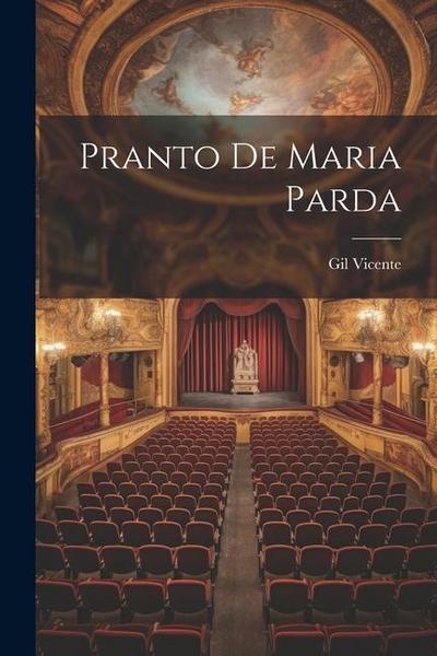 Pranto de Maria Parda