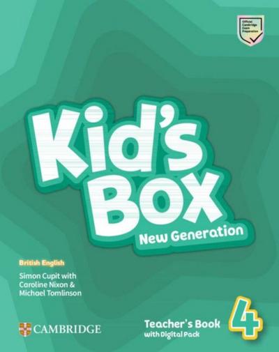 Kid’s Box New Generation. Level 4. Teacher’s Book with Digital Pack