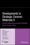 Developments in Strategic Ceramic Materials II