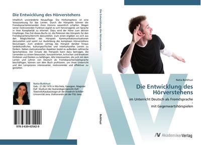 Die Entwicklung des Hörverstehens