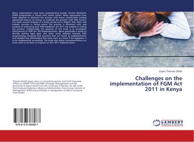 Challenges on the implementation of FGM Act 2011 in Kenya