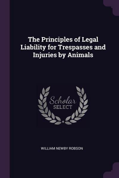 PRINCIPLES OF LEGAL LIABILITY