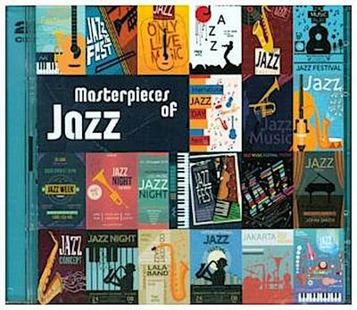 Masterpieces Of Jazz, 2 Audio-CDs