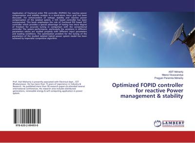 Optimized FOPID controller for reactive Power management & stability