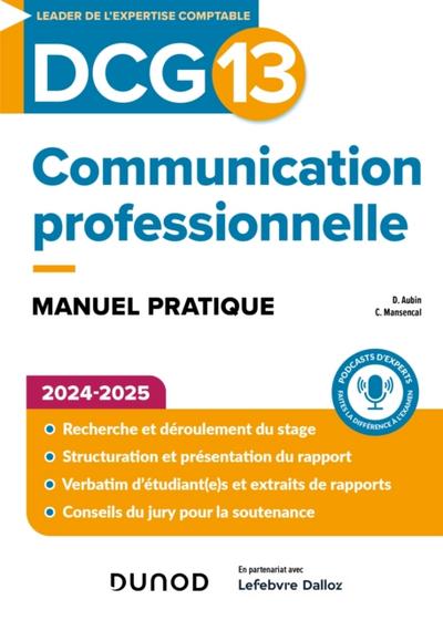 DCG 13 - Communication professionnelle - 2é ed.