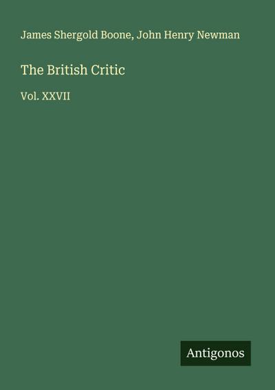 The British Critic