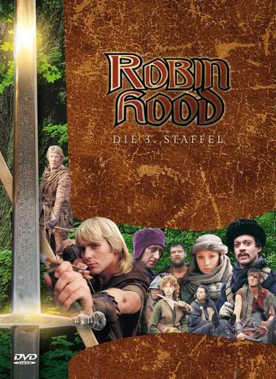 Robin Hood Staffel 3, 3 DVD-Videos, dtsch. u. engl. Version