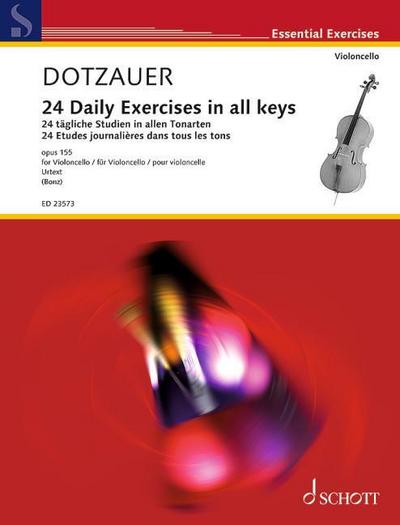 24 tägliche Studien in allen Tonarten