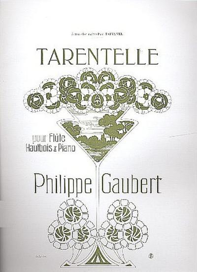 Tarentellepour flute, hautbois et piano