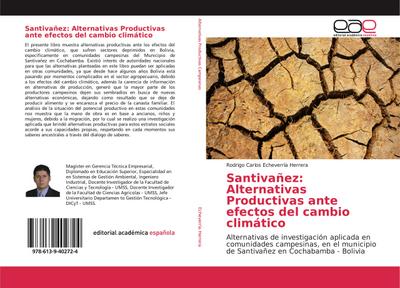 Santivañez: Alternativas Productivas ante efectos del cambio climático