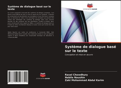 Système de dialogue basé sur le texte