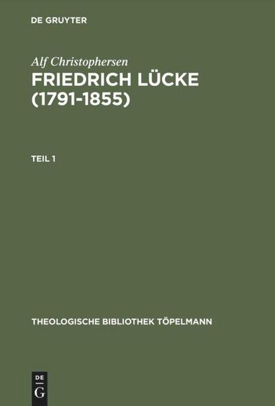 Friedrich Lücke (1791-1855)