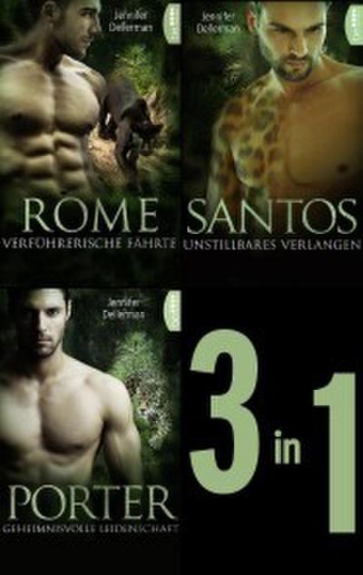 Dynasty of Jaguars: Rome - Verführerische Fährte / Santos - Unstillbares Verlangen / Porter - Geheimnisvolle Leidenschaft