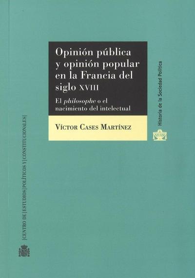 Cases Martínez, V: Opinión pública y opinión popular en la F