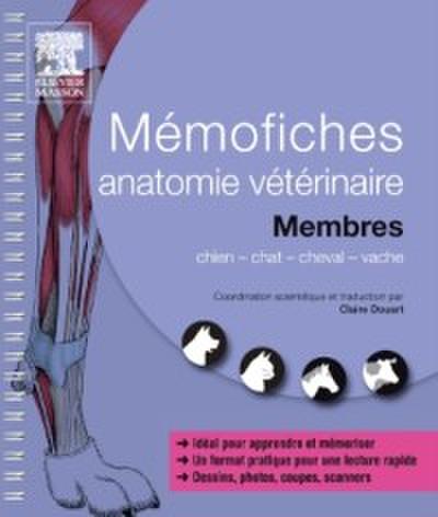 Mémofiches anatomie vétérinaire - Membres