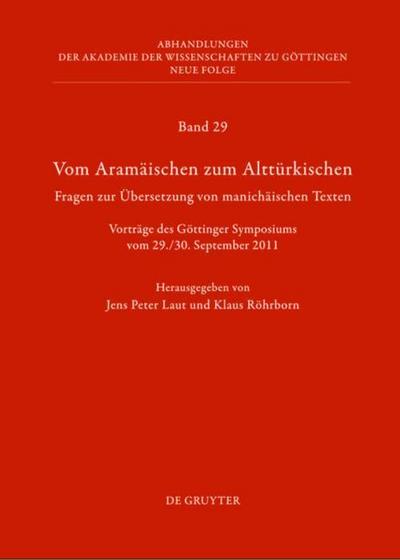 Vom Aramäischen zum Alttürkischen