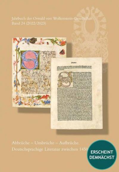 Jahrbuch der Oswald von Wolkenstein-Gesellschaft