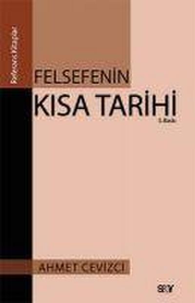 Felsefenin Kisa Tarihi