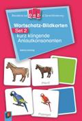 Bausteine zur DaZ- und Sprachförderung: Wortschatz-Bildkarten - Set 2: kurz klingende Anlautkonsonanten