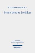 Benno Jacob zu Levitikus